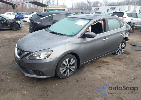 2019 Nissan Sentra Sv from USA, damaged, VIN 3N1AB7AP1KY321253